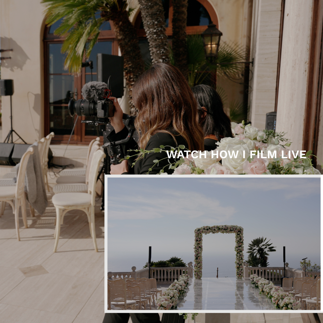 How I Prep and Film A Ceremony