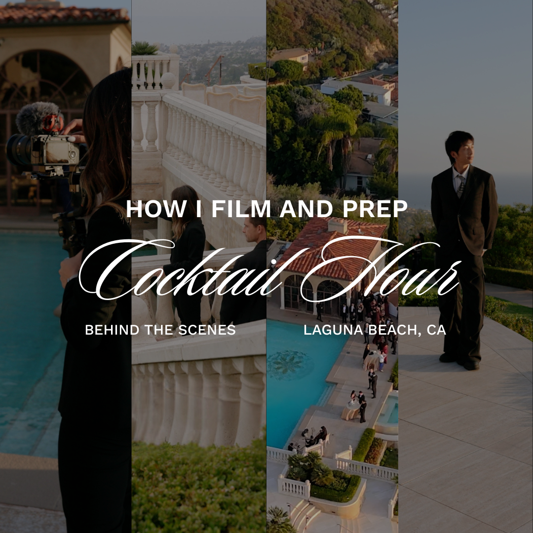 How I Prep And Film Cocktail Hour